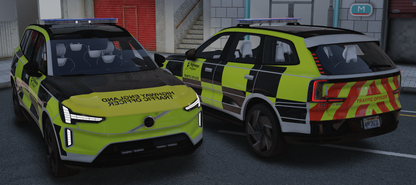 Non-ELS 2024 Volvo EX90 MARKED (Traffic Officer)