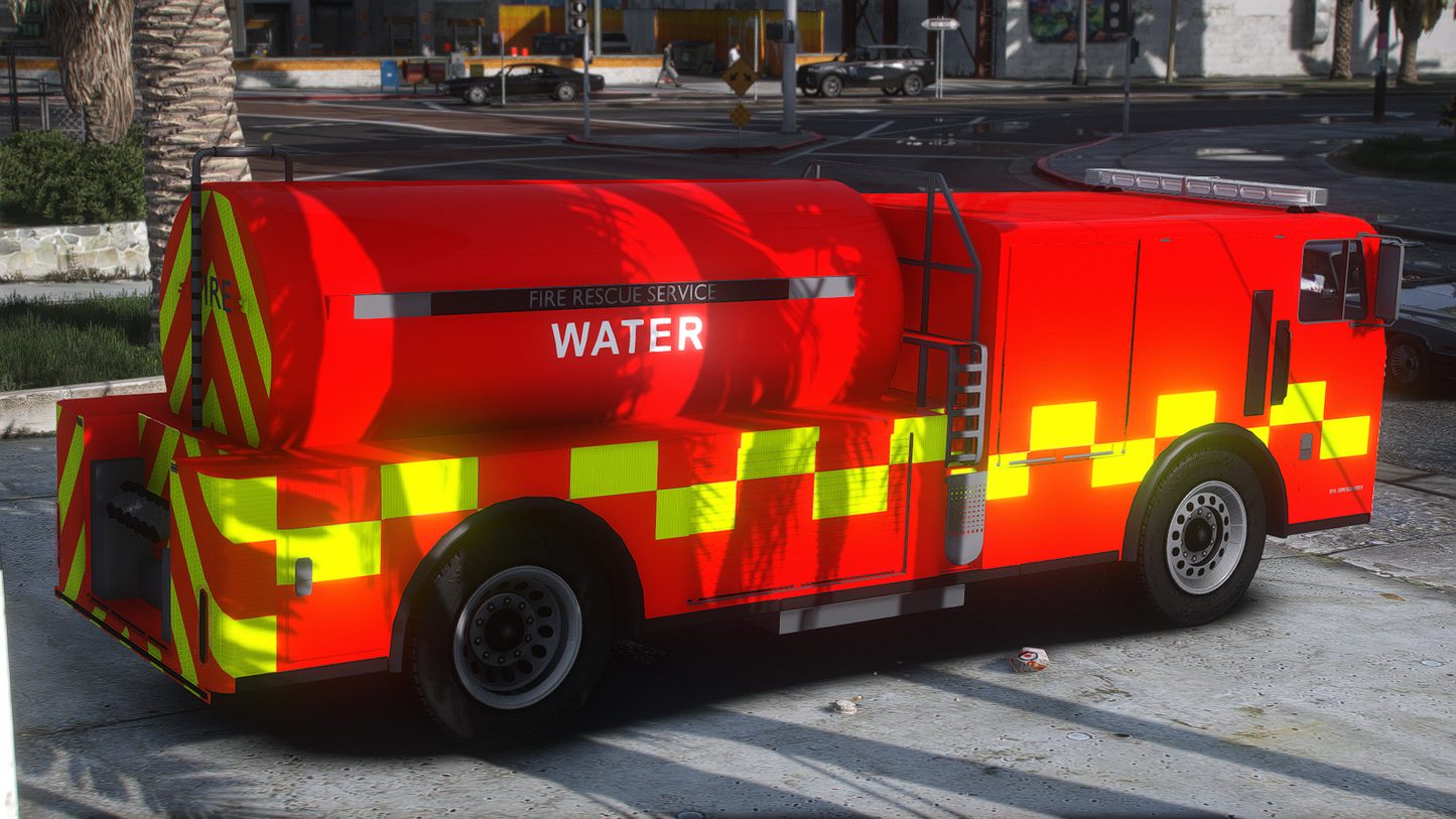 Non-ELS MTL Water Tanker Marked (Fire)