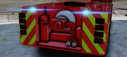 Non-ELS MTL Turntable Ladder Marked (Fire)