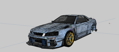 Dev Nissan GT-R34 Avante Design